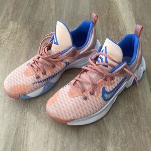 Nike Giannis Immortality 2 pink and blue